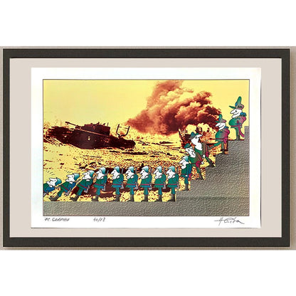 Horia Crisan 29x21cm Orijinal Karikatür BOD04265