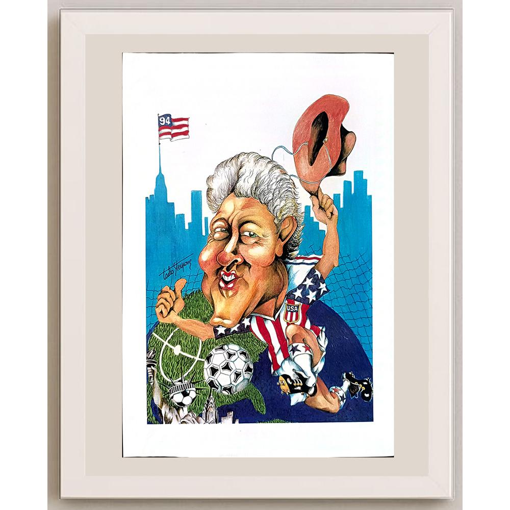 Carlo Sterpone 29x21cm Orijinal Karikatür BOD04274