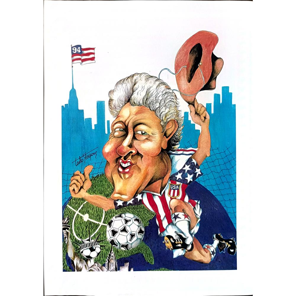 Carlo Sterpone 29x21cm Orijinal Karikatür BOD04274