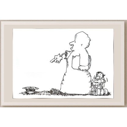 Xiao Cheng Sen 29x21cm Orijinal Karikatür BOD04278