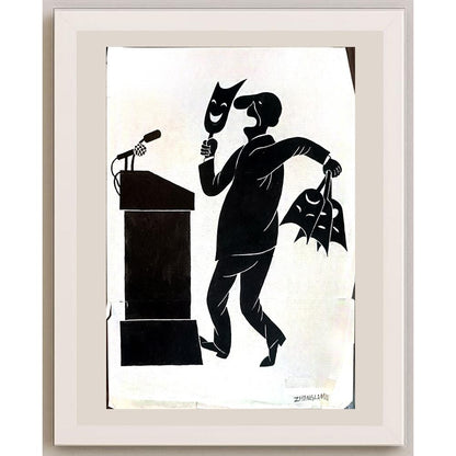 Limin Zheng 29x21cm Orijinal Karikatür BOD04286