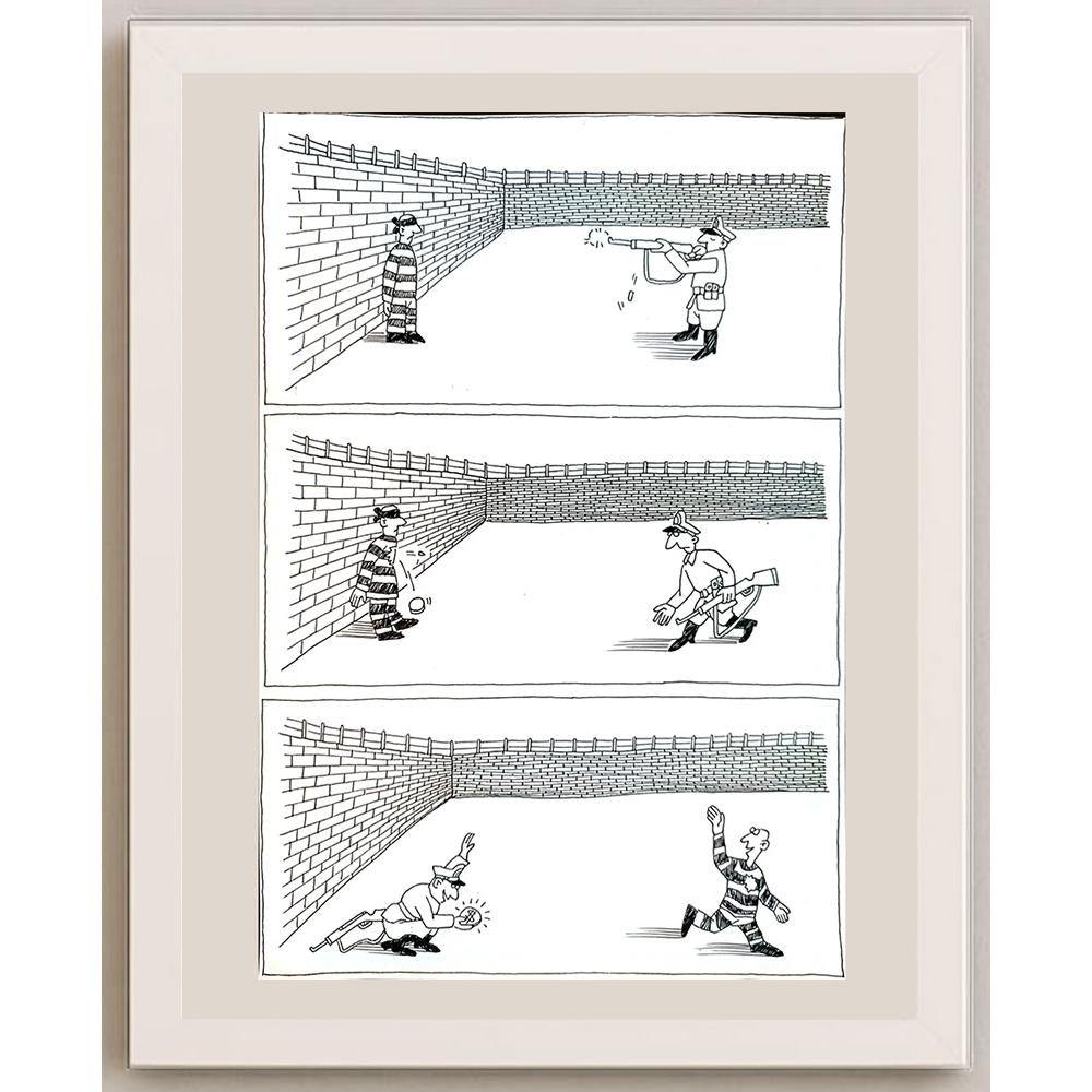 Ye Ting 29x21cm Orijinal Karikatür BOD04292
