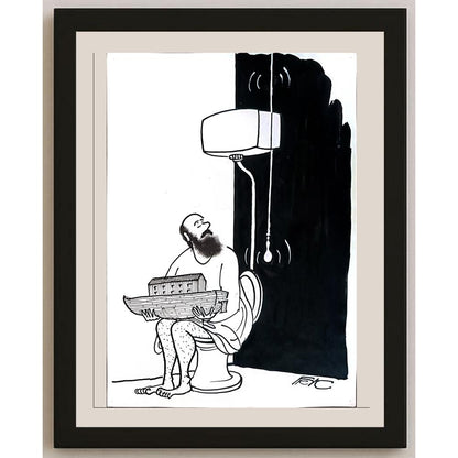 Frantisek Kratochvil 29x21cm Orijinal Karikatür BOD04294