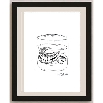 Tomislav Ozanic 29x21cm Orijinal Karikatür BOD04296