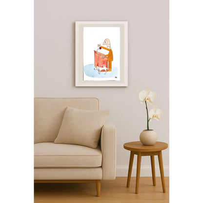 Louis Postruzin 29x21cm Orijinal Karikatür BOD04299