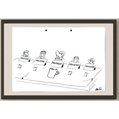 Branko Prehuzic 29x21cm Orijinal Karikatür BOD04304
