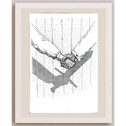 Oleg Dergatchov 29x21cm Orijinal Karikatür BOD04309