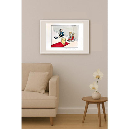 Hong Shun Hai 29x21cm Orijinal Karikatür BOD04310
