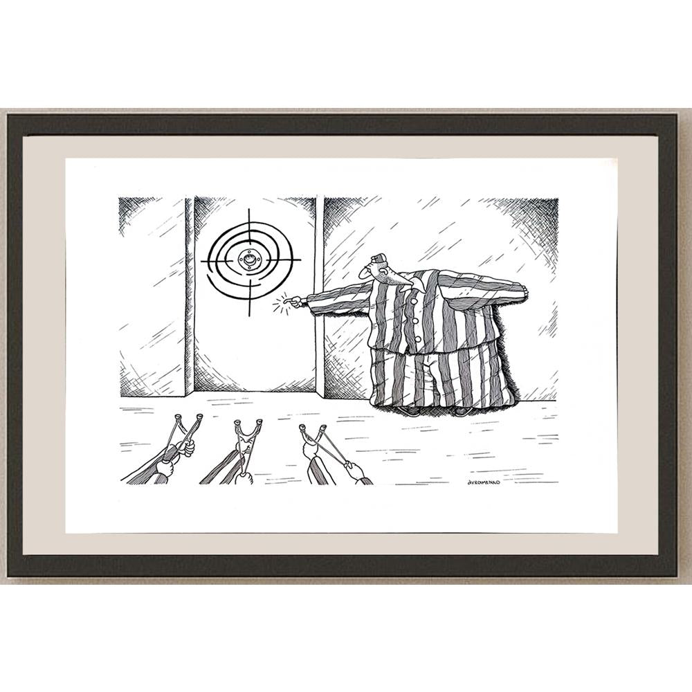 Alexander Avramenko 29x21cm Orijinal Karikatür BOD04311