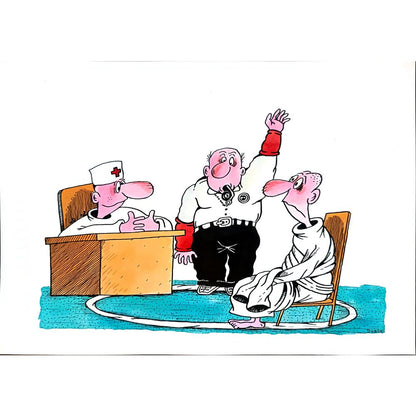 Olexander Dubovskyi 29x21cm Orijinal Karikatür BOD04312