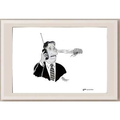 Alex Noel Watson 29x21cm Orijinal Karikatür BOD04318