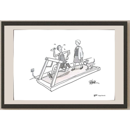 Roger Penwill 50x35cm Orijinal Karikatür BOD04319