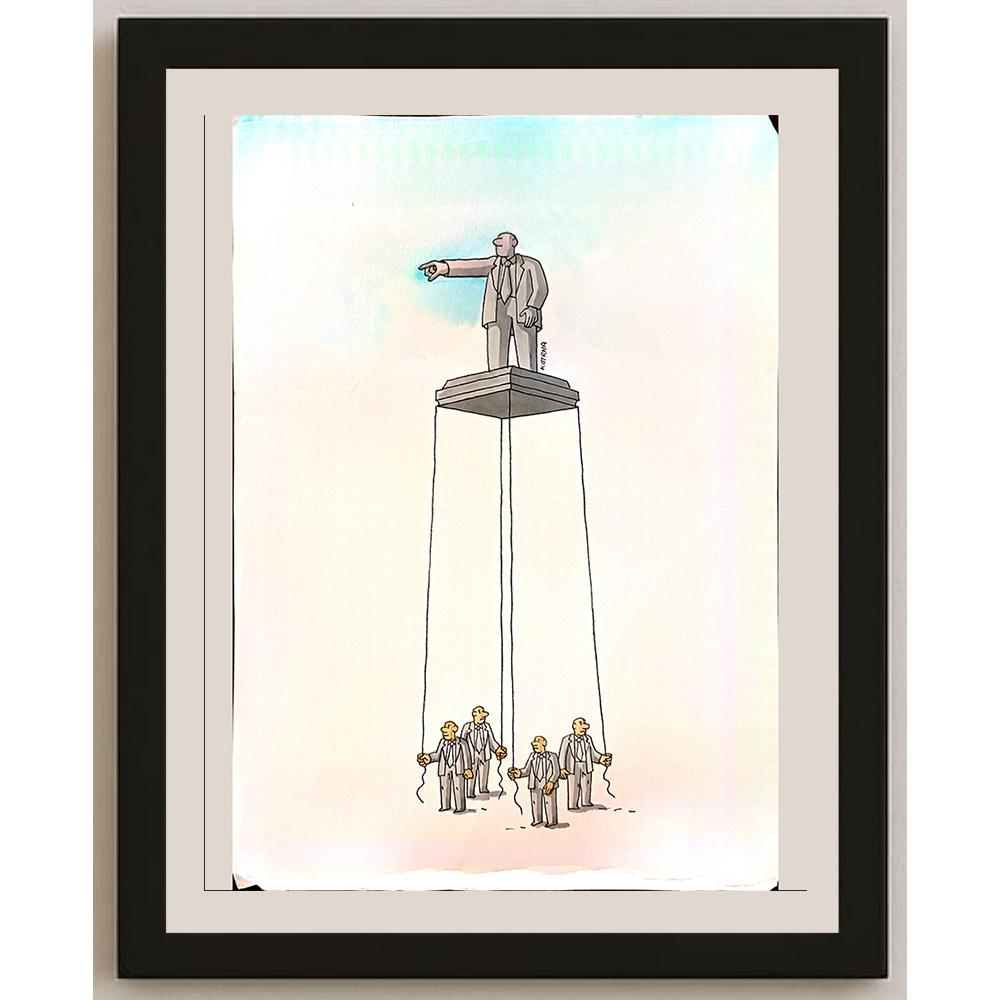 Lubomir Kotrha 29x21cm Orijinal Karikatür BOD04322