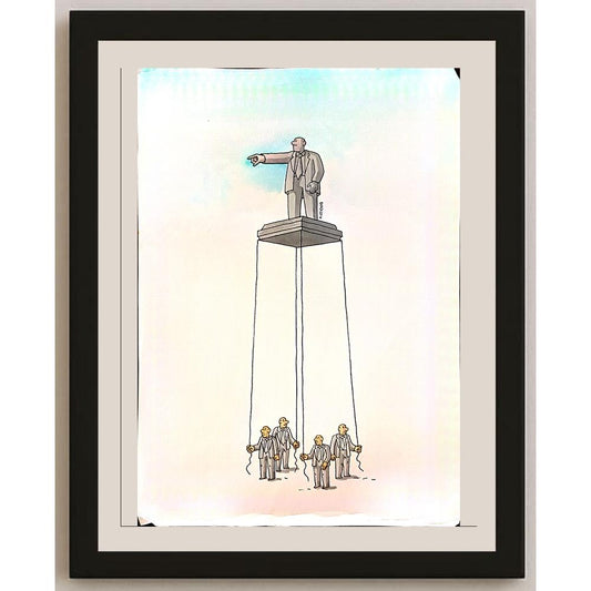 Lubomir Kotrha 29x21cm Orijinal Karikatür BOD04322