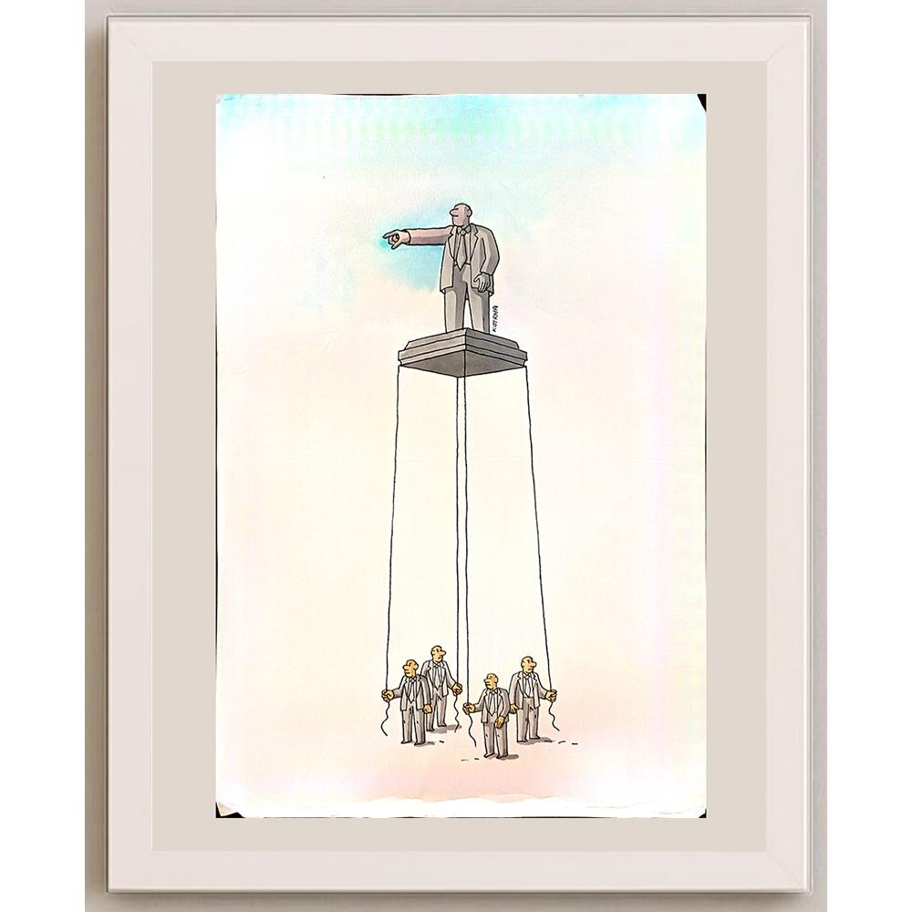 Lubomir Kotrha 29x21cm Orijinal Karikatür BOD04322