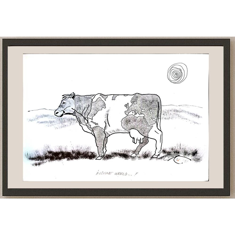 Frantisek Kratochvil 29x21cm Orijinal Karikatür BOD04323