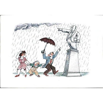 Feng Hui Cang 29x21cm Orijinal Karikatür BOD04327