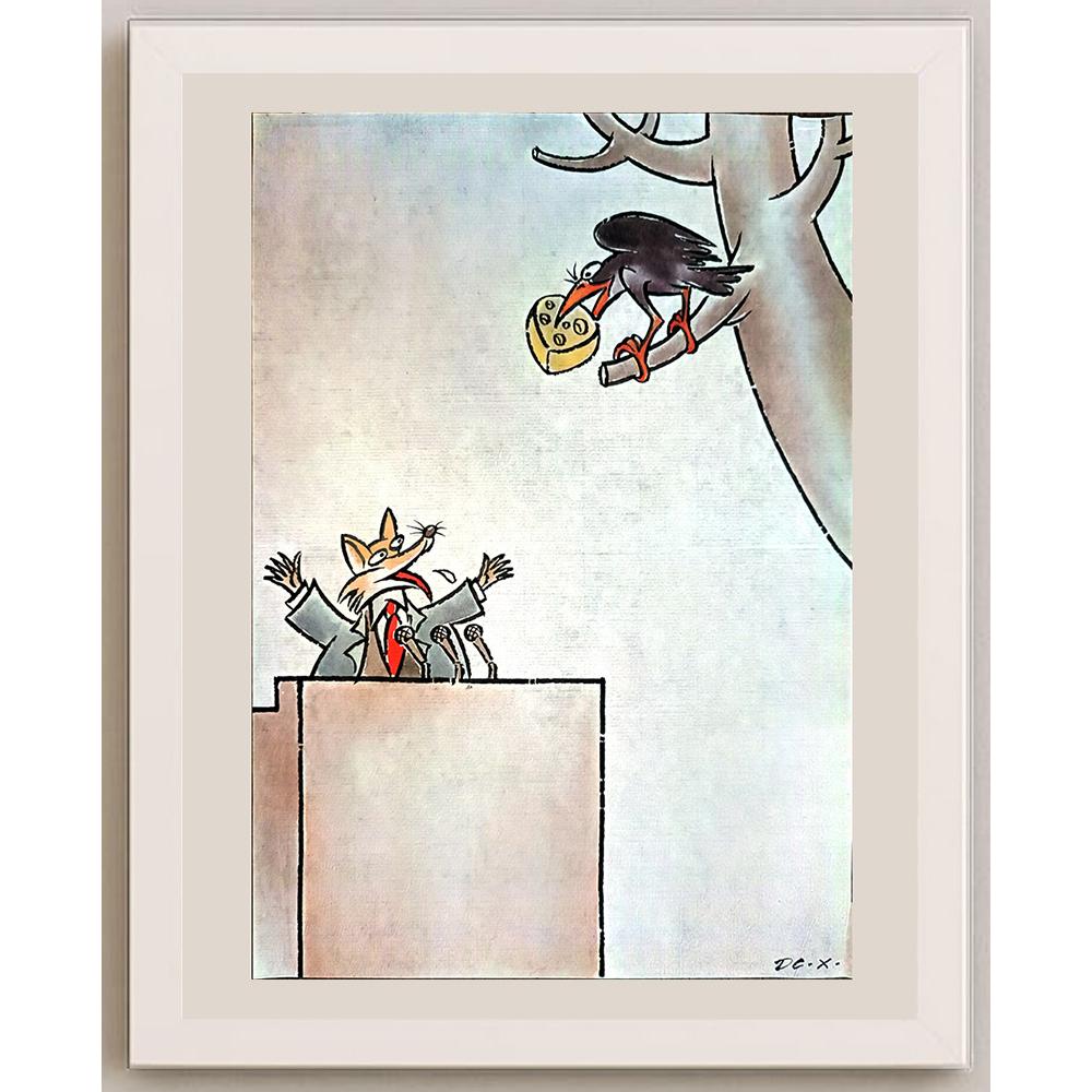 Dachuan Xia 29x21cm Orijinal Karikatür BOD04328