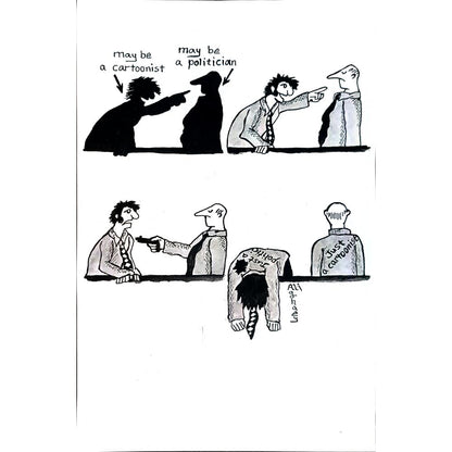 Ali Aghaeyi 25x16cm Orijinal Karikatür BOD04330