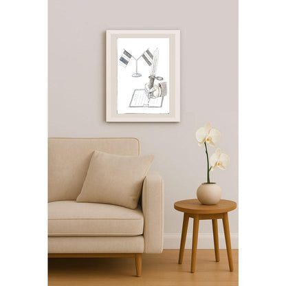 Gaoweixi Jian She 29x21cm Orijinal Karikatür BOD04354