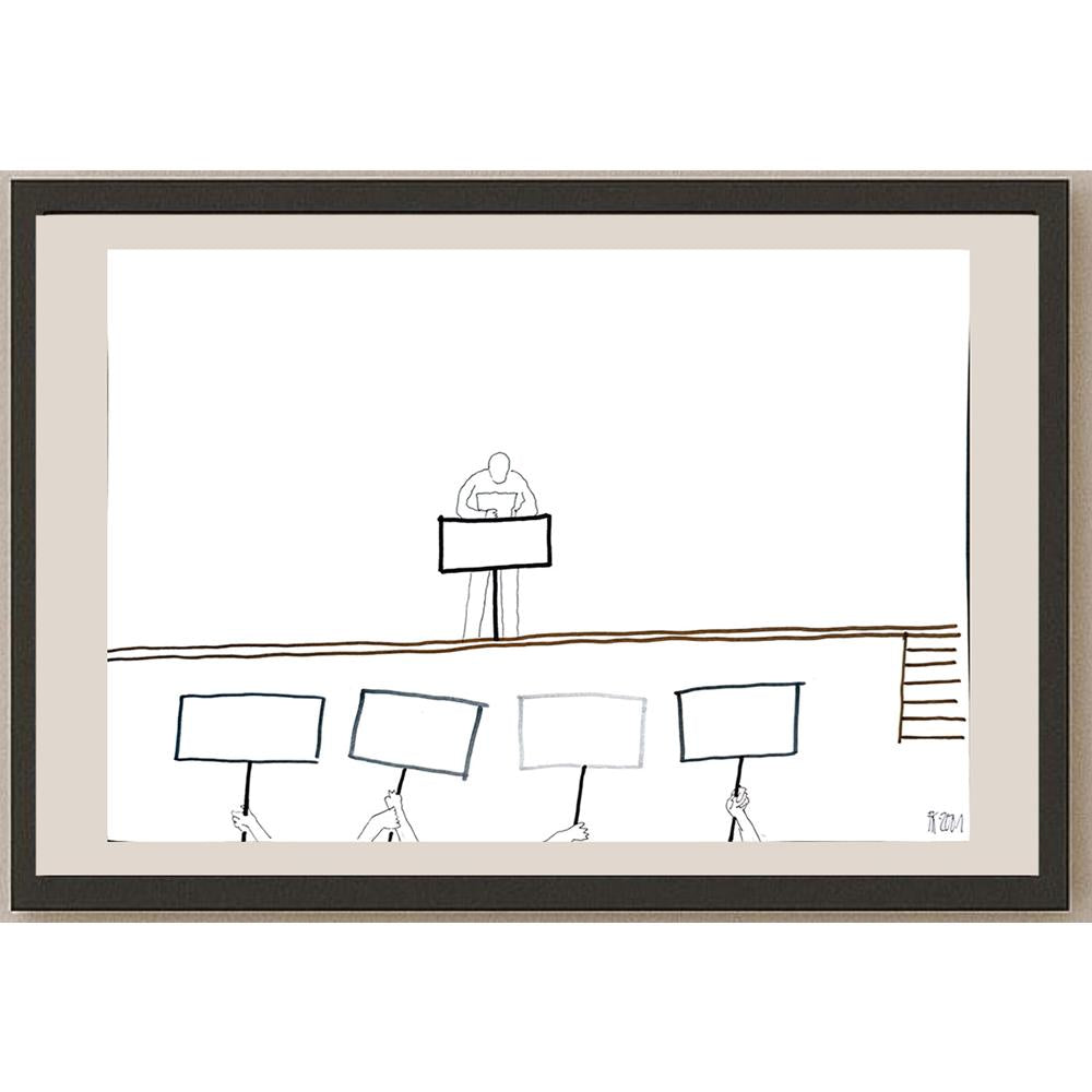 Fedor Kritovak 29x21cm Orijinal Karikatür BOD04356