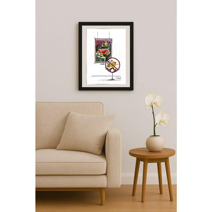 Valery Momot 29x21cm Orijinal Karikatür BOD04362