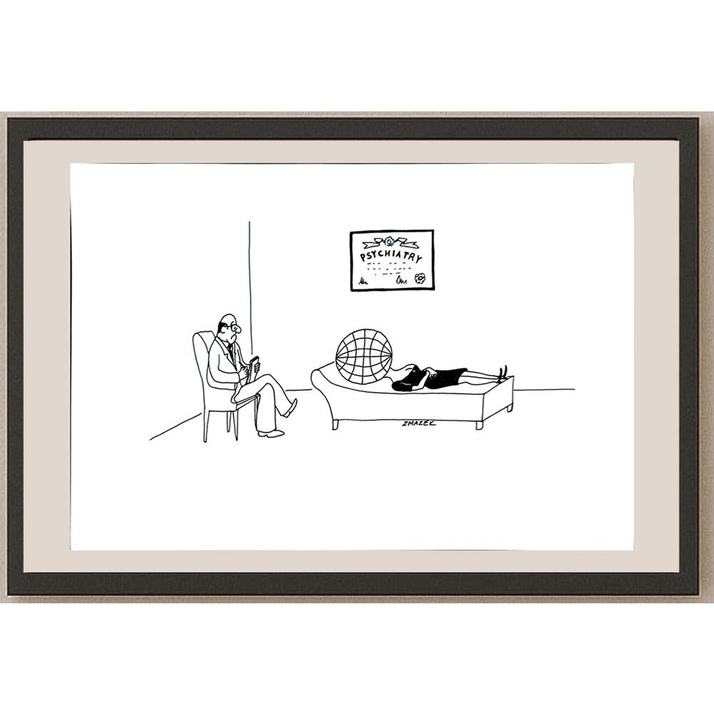 Stanko Zmazek 29x21cm Orijinal Karikatür BOD04367