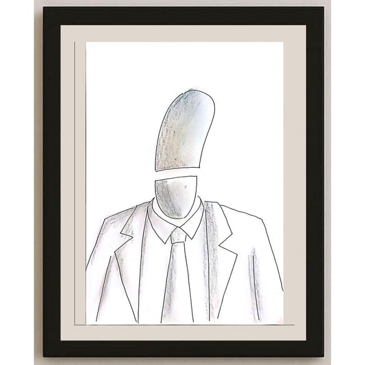 Lubica Konkova 29x21cm Orijinal Karikatür BOD04376