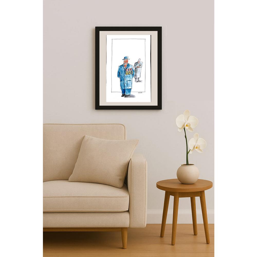 Milos Panig Pango 43x26cm Orijinal Karikatür BOD04382