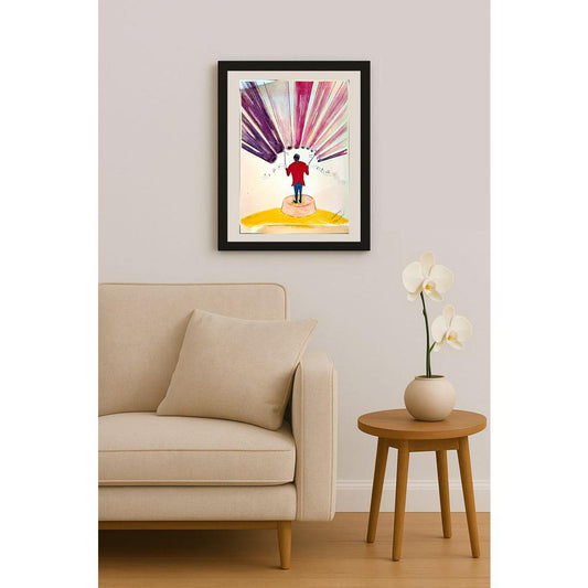 Zu Zula 35x25cm Orijinal Karikatür BOD04395