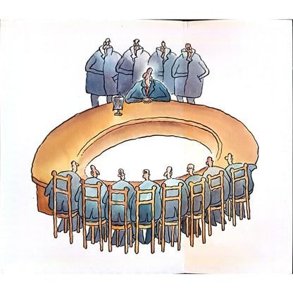 Xu Xiao 35x25cm Orijinal Karikatür BOD04408