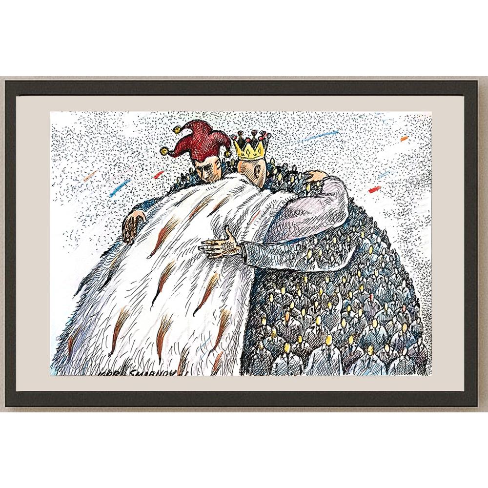 Igor Smirnov 25x18cm Orijinal Karikatür BOD04429