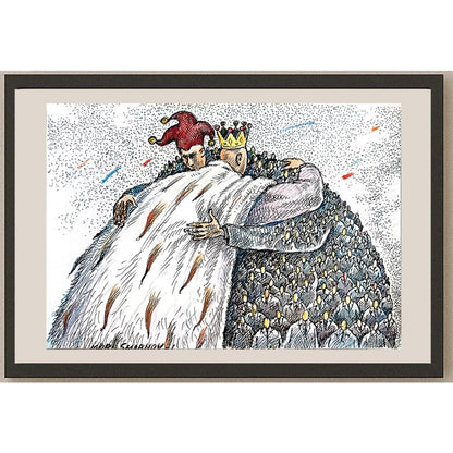 Igor Smirnov 25x18cm Orijinal Karikatür BOD04429