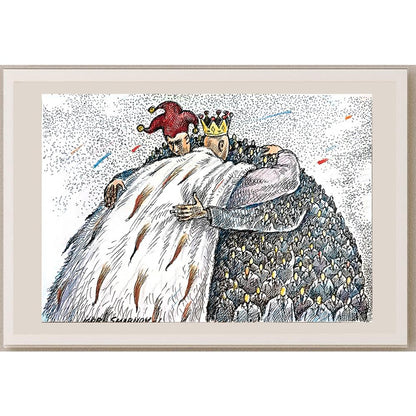 Igor Smirnov 25x18cm Orijinal Karikatür BOD04429