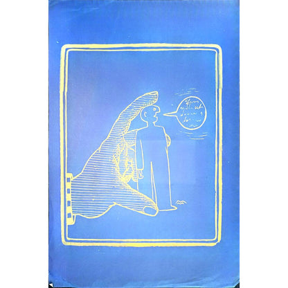 Mileta Miloradovic 33x23cm Orijinal Karikatür BOD04432