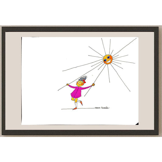 SemaÜndeğer 33x25cm Orijinal Karikatür BOD04438