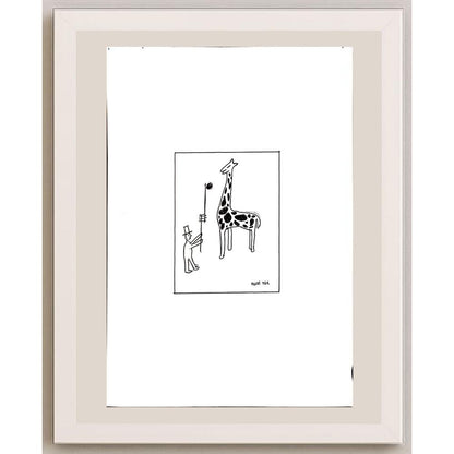 Ruhi Tek 29x21cm Orijinal Karikatür BOD04440
