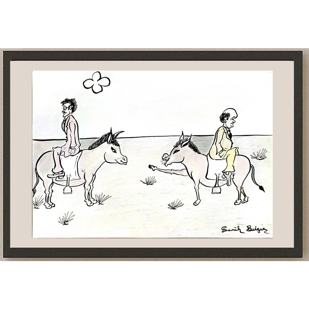 Semih Bulgur 29x21cm Orijinal Karikatür BOD04445