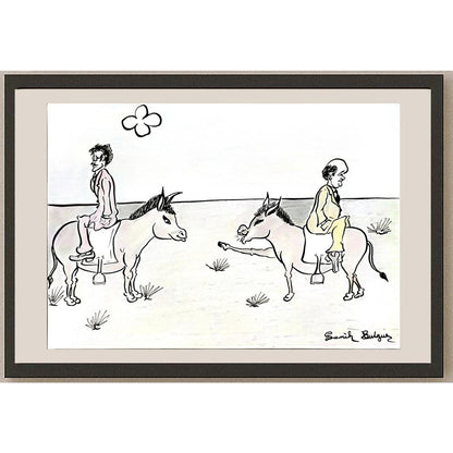 Semih Bulgur 29x21cm Orijinal Karikatür BOD04445