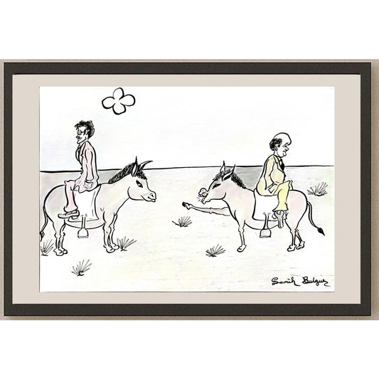 Semih Bulgur 29x21cm Orijinal Karikatür BOD04445