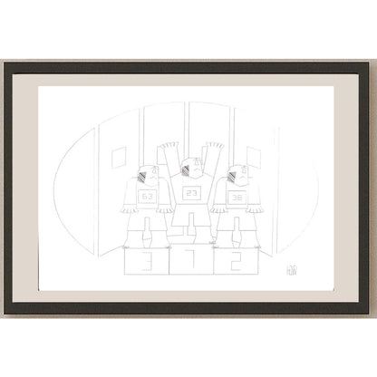 Mehmet Hakan Helvacı 43x30cm Orijinal Karikatür BOD04448