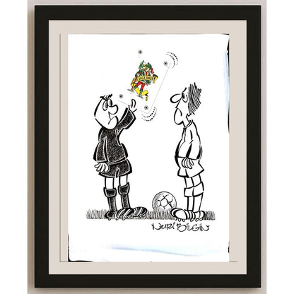 Nuri Bilgin 35x25cm Orijinal Karikatür BOD04455