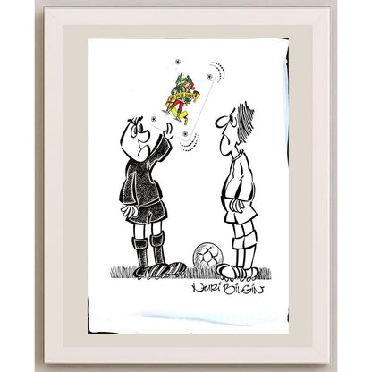 Nuri Bilgin 35x25cm Orijinal Karikatür BOD04455