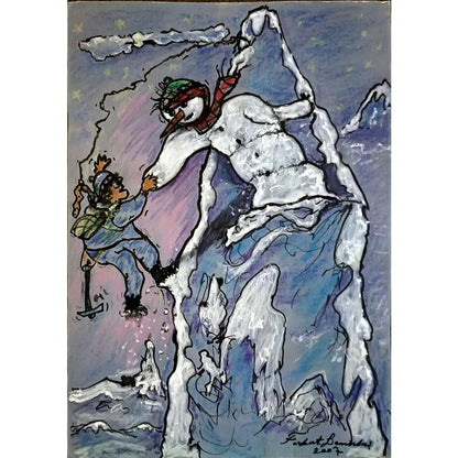 Ferhat Demirtaş 29x21cm Orijinal Karikatür BOD04456