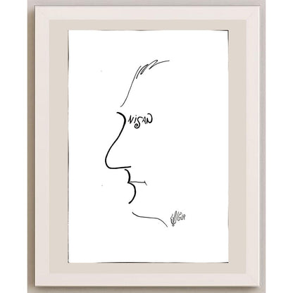 Uğur Pamuk 29x21cm Orijinal Karikatür BOD04463