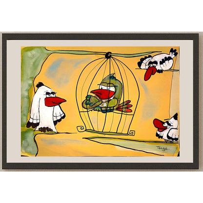 Tolga Sakarya 35x25cm Orijinal Karikatür BOD04466