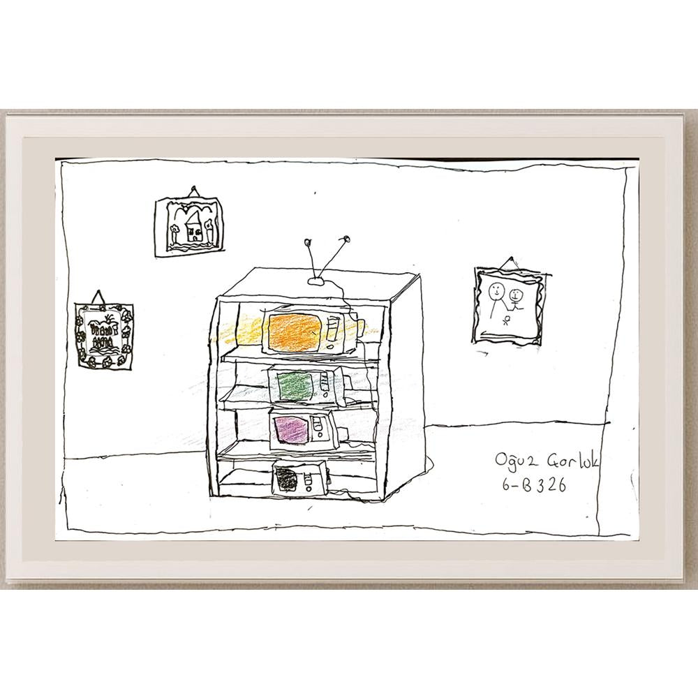 Oğuz Çorluk 33x23cm Orijinal Karikatür BOD04467