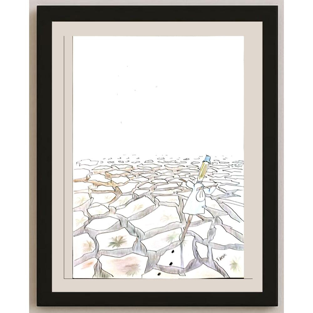 Faruk Belevi 29x21cm Orijinal Karikatür BOD04469