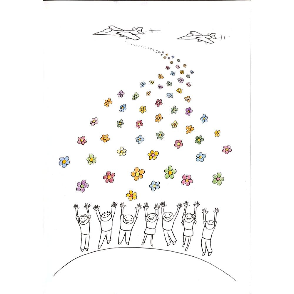 Altan Özeskici 29x21cm Orijinal Karikatür BOD04470