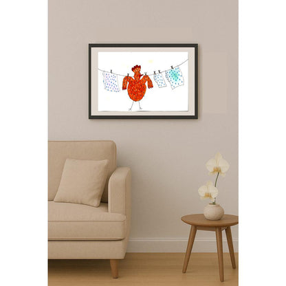 Tunç Gelal 29x21cm Orijinal Karikatür BOD04473